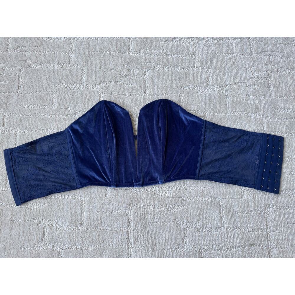 NWOT Victoria’s Secret Dream Angels Velvet Bustier Corset Bra